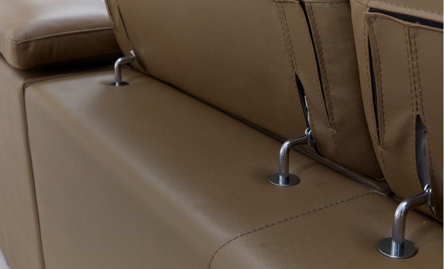 Portia Leather Sofa Lounge Set